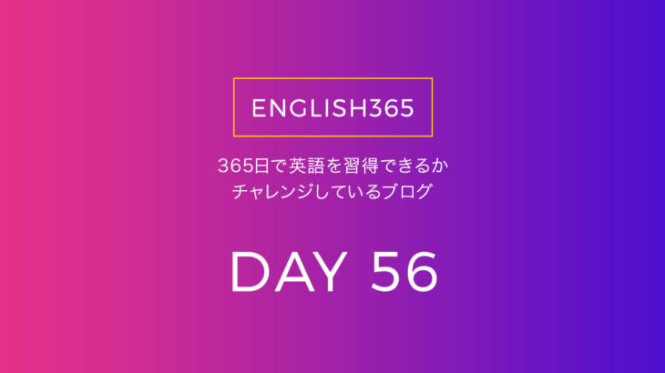 英語習得チャレンジ｢56日目｣…通販番組の訳はためになるなあ